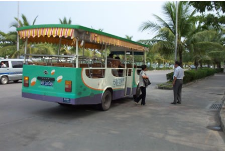 Bus, Sanya Guide，Sanya Travel