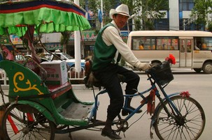 Rickshaw, Kaifeng Travel, Kaifeng Guide