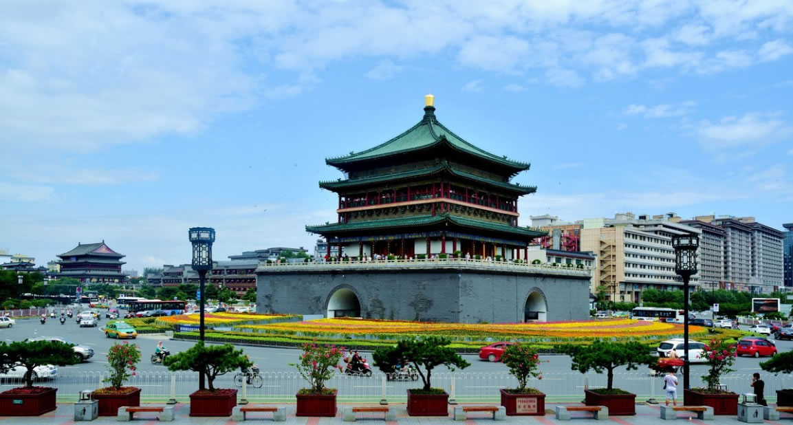 The Bell and Drum Towers of Xi'an.jpg 