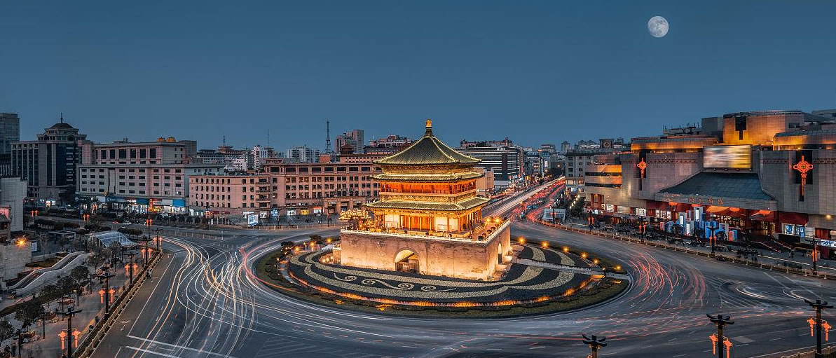 The Bell and Drum Towers of Xi'an1.jpg 